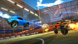 Rocket League can amid the bold the front