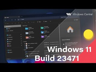 Windows 11 Build 23471 - New File Explorer, Taskbar Labels, Dev Drive ...